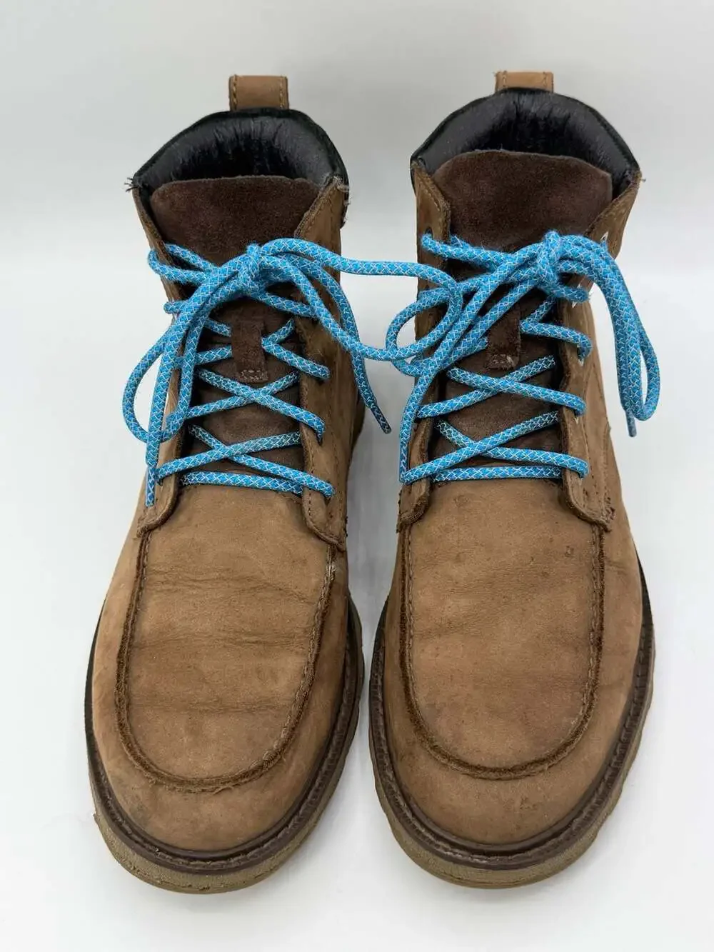 Sorel Madson Moc Toe Waterproof Boots Mens 9.5 Brown Leather NM2788-238